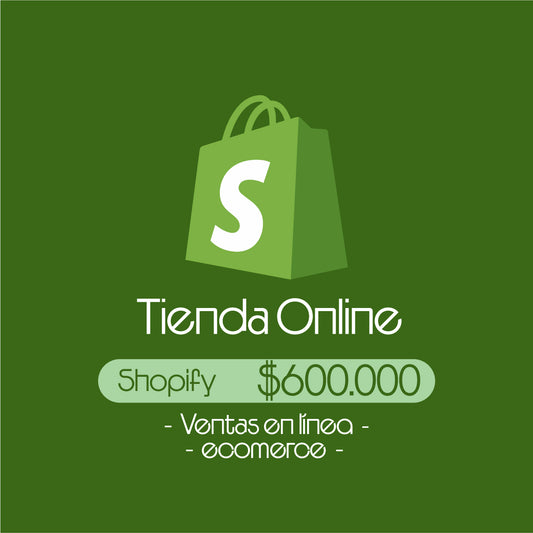 Tienda Online en Shopify Lista para Vender
